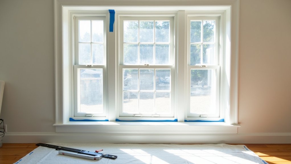 precision window installation process